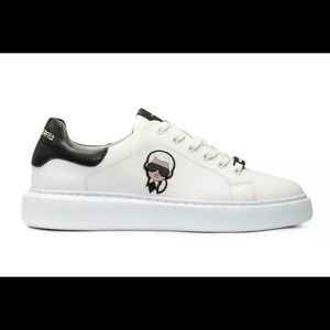 Karl Lagerfeld Paris Sneakers Karl Head Lace-Up LF1S1107 White Men's Size 13